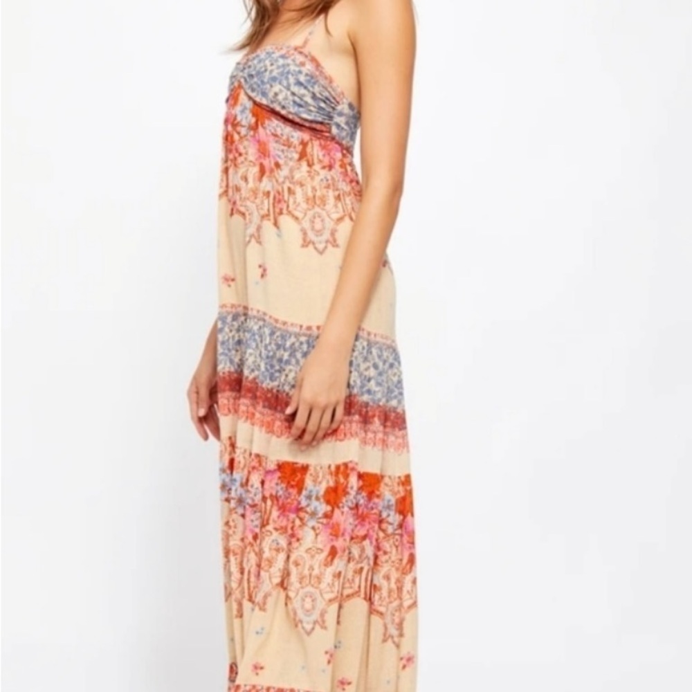Free People Intimately Give A Little Sleeveless Maxi Dress, Size Medium EUC - Picture 2 of 14